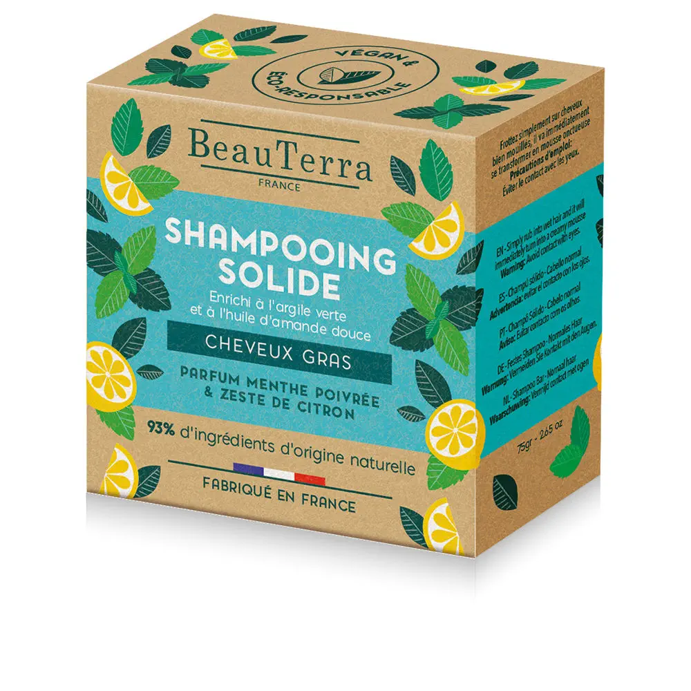 Solide - Solide Mint And Lemon Peel Shampoo R by Beauterra
