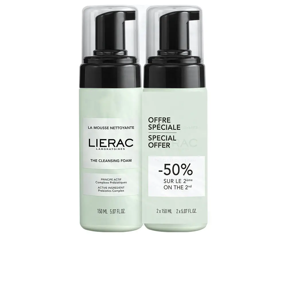 Makeup Remover Cleansing Foam Pack 2 X by Lierac Lierac Démaquillant - Makeup Remover Cleansing Foam Pack 2 X by Lierac