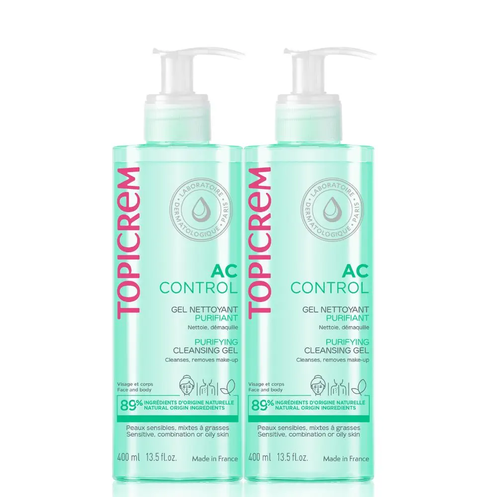 Ac Topicrem - Ac Purifying Cleansing Gel Pack 2 X by Topicrem