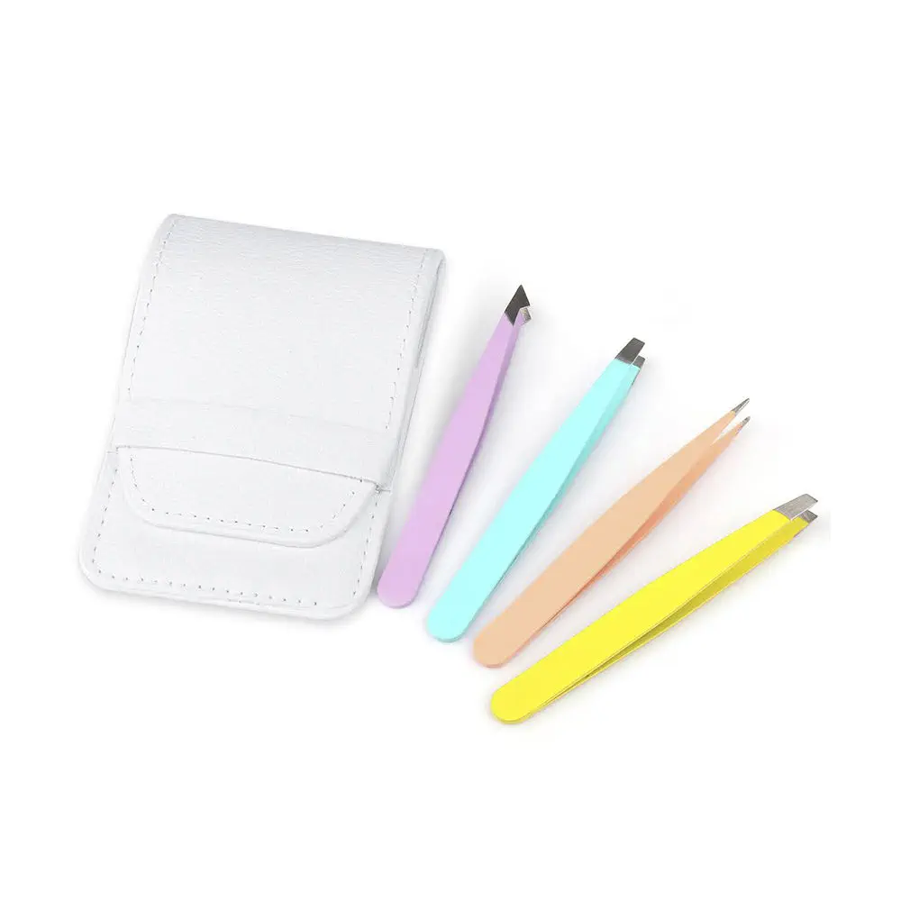 Accessoire Beauté - Eyebrow Waxing Tweezers Case 4 Pcs by Paloma Beauties