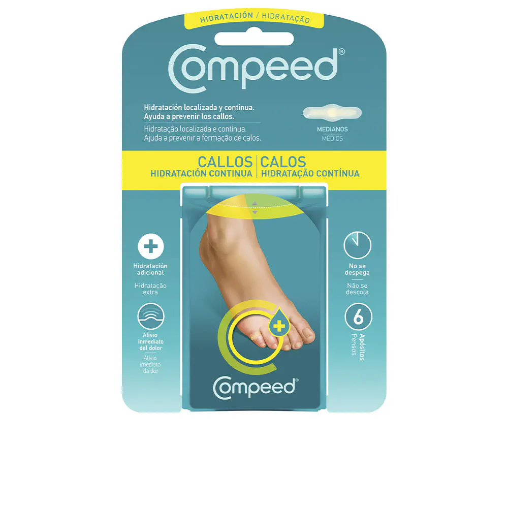 Callos - Callus Continuous Hydration 6 Dressings by Compeed