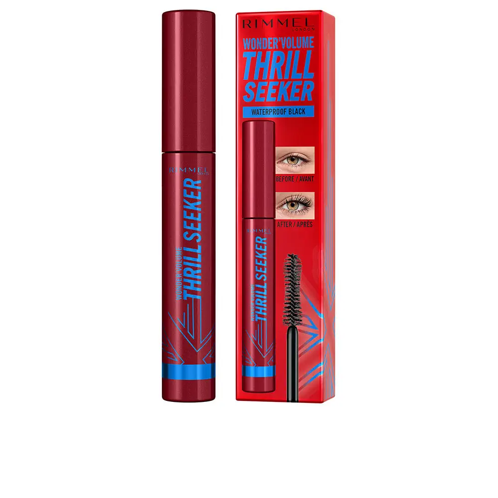 Wonder 'Volume Thrill Seeker - Wonder 'Volume Thrill Seeker Mascara Waterproof #Black by Rimmel London