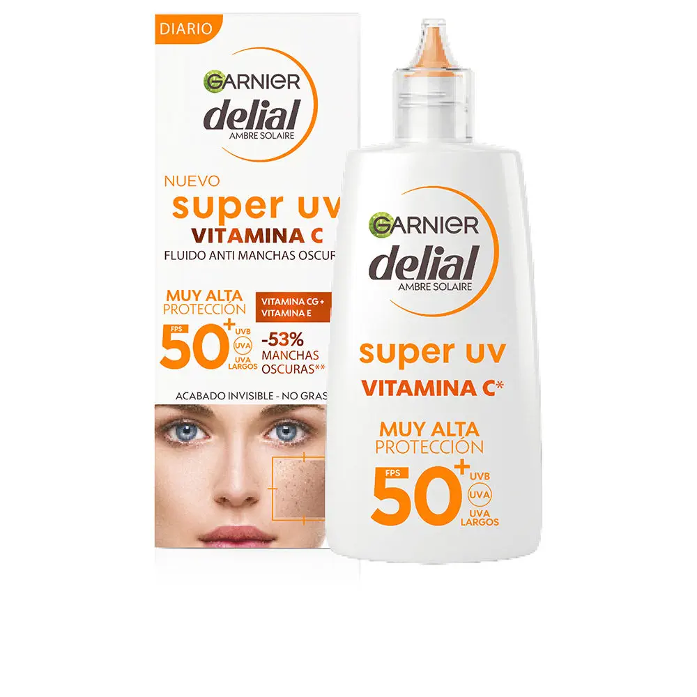 Delial Super Uv - Delial Super Uv Vitamin C Anti-Stain Spf50+ by Garnier