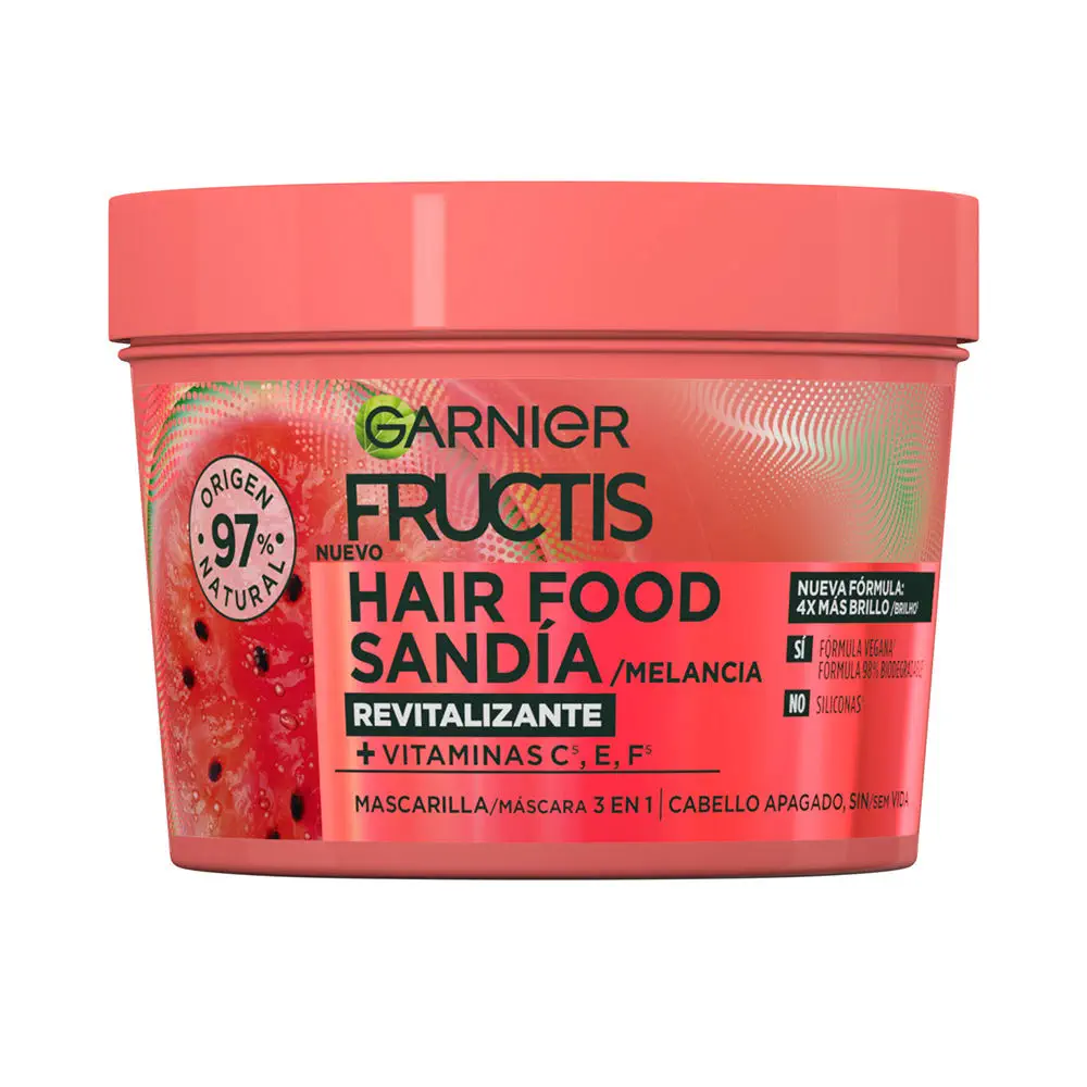 Fructis Hair Food Watermelon Revitalizing Mask by Garnier Fructis Hair Food - Fructis Hair Food Watermelon Revitalizing Mask by Garnier
