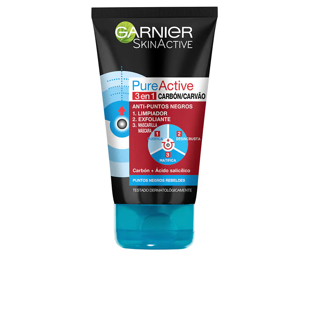 Pure Active - Pure Active 3 En 1 Carbón Intensive Gel Puntos Negros by Garnier