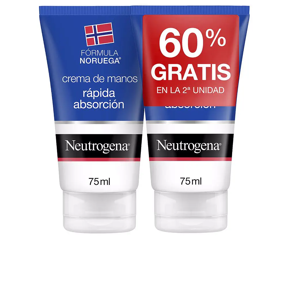 Crema De Manos - Fast Absorption Hand Cream Pack 2 X by Neutrogena