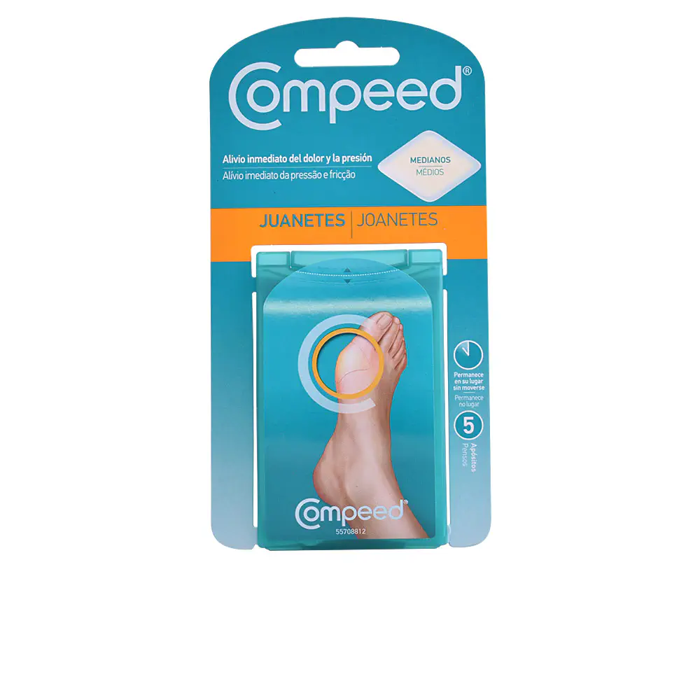 Medium Bunions 5 Dressings by Compeed Juanetes - Medium Bunions 5 Dressings by Compeed