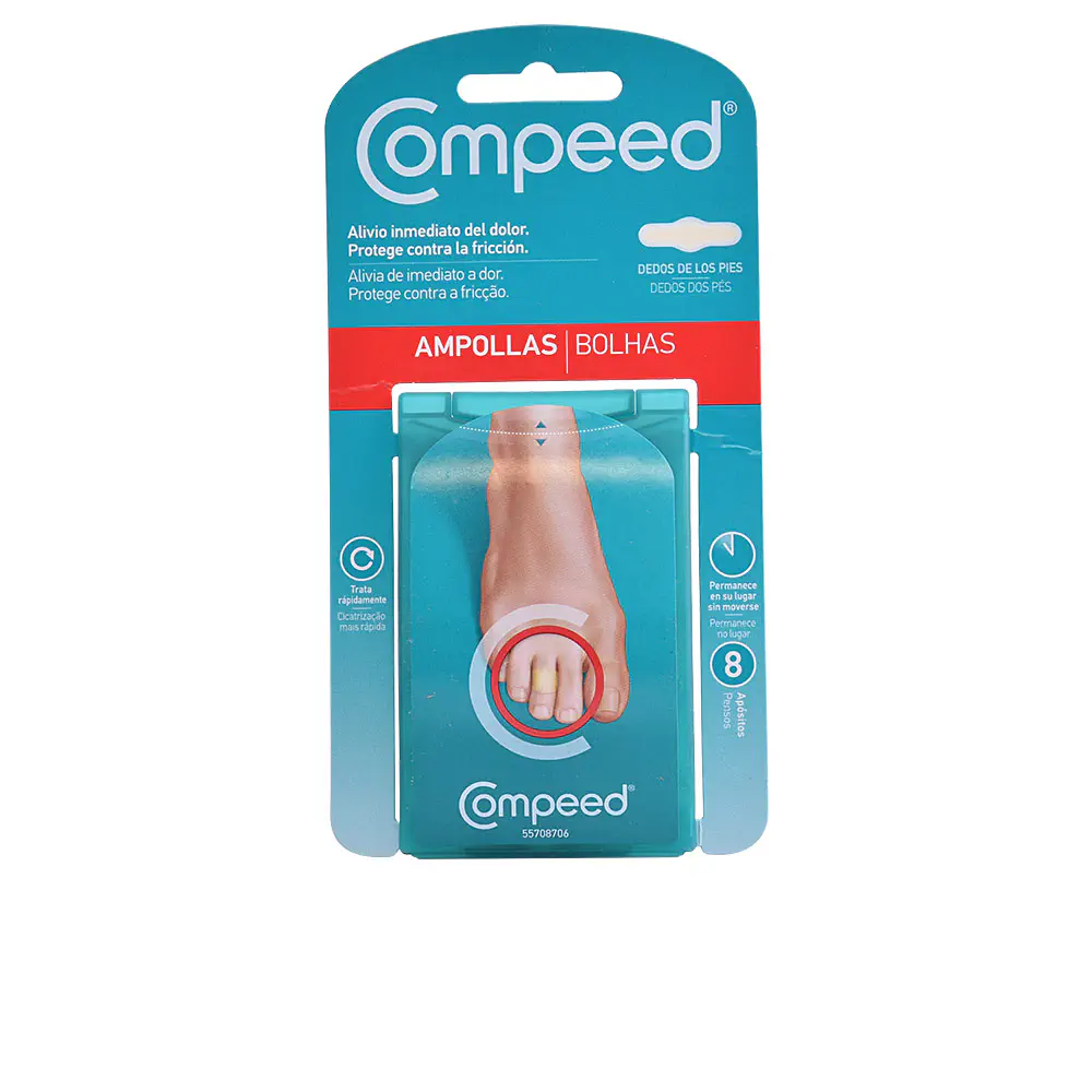 Ampollas - Blisters Between Toes Feet 8 Dressings by Compeed