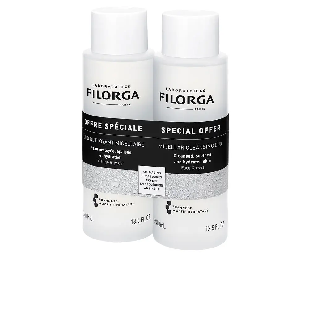 Micellar Solution Face And Eyes Pack 2 Pcs by Laboratoires Filorga Micellar Solution - Micellar Solution Face And Eyes Pack 2 Pcs by Laboratoires Filorga
