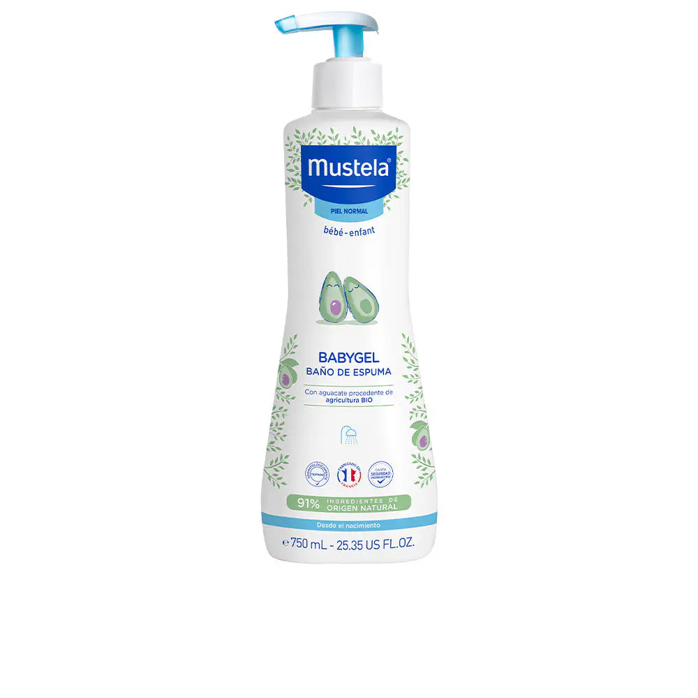 Baby-Child Foam Bath Gel by Mustela Bebé-Niño - Baby-Child Foam Bath Gel by Mustela