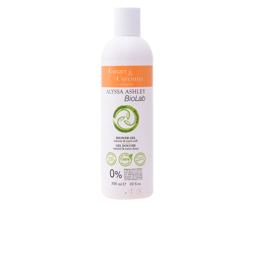 Biolab Ginger & Curcuma Shower Gel by Alyssa Ashley Biolab Ginger & Curcuma - Biolab Ginger & Curcuma Shower Gel by Alyssa Ashley