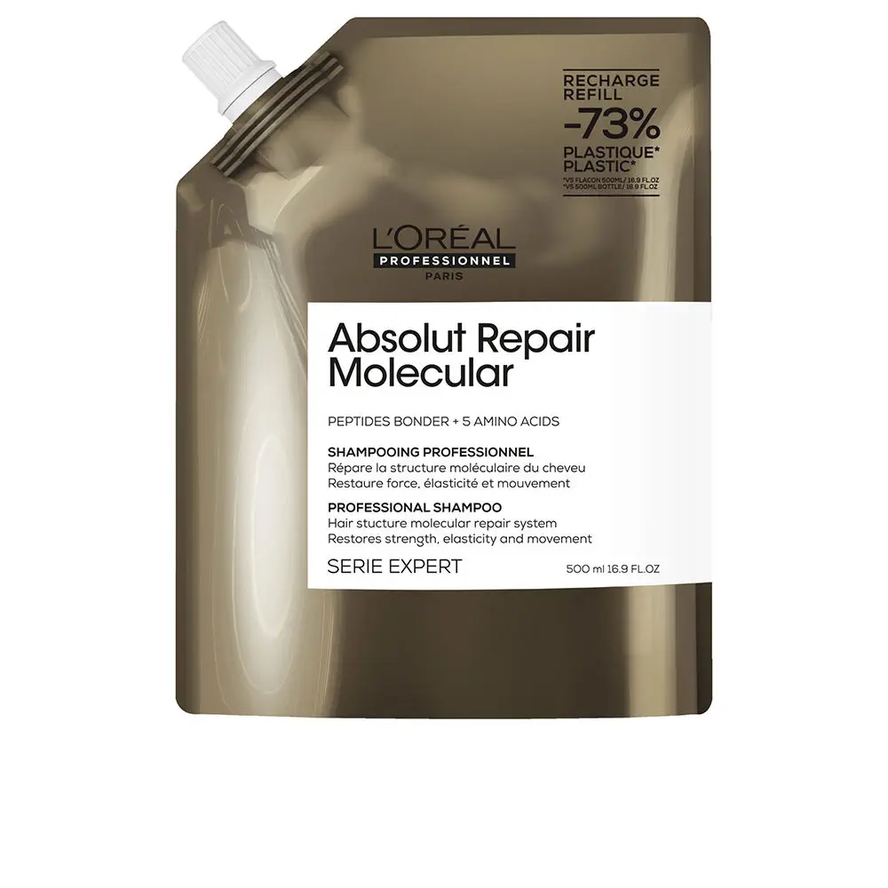 Absolut Repair Molecular Professional Sulfate-Free Shampoo For Damaged Hair Refill by L'Oréal Professionnel Paris Absolut Repair Molecular - Absolut Repair Molecular Professional Sulfate-Free Shampoo For Damaged Hair Refill by L'Oréal Professionnel Paris