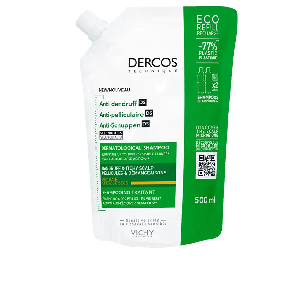 Dercos - Dercos Anti-Dandruff Shampoo For Dry Hair Ecorefill by Vichy