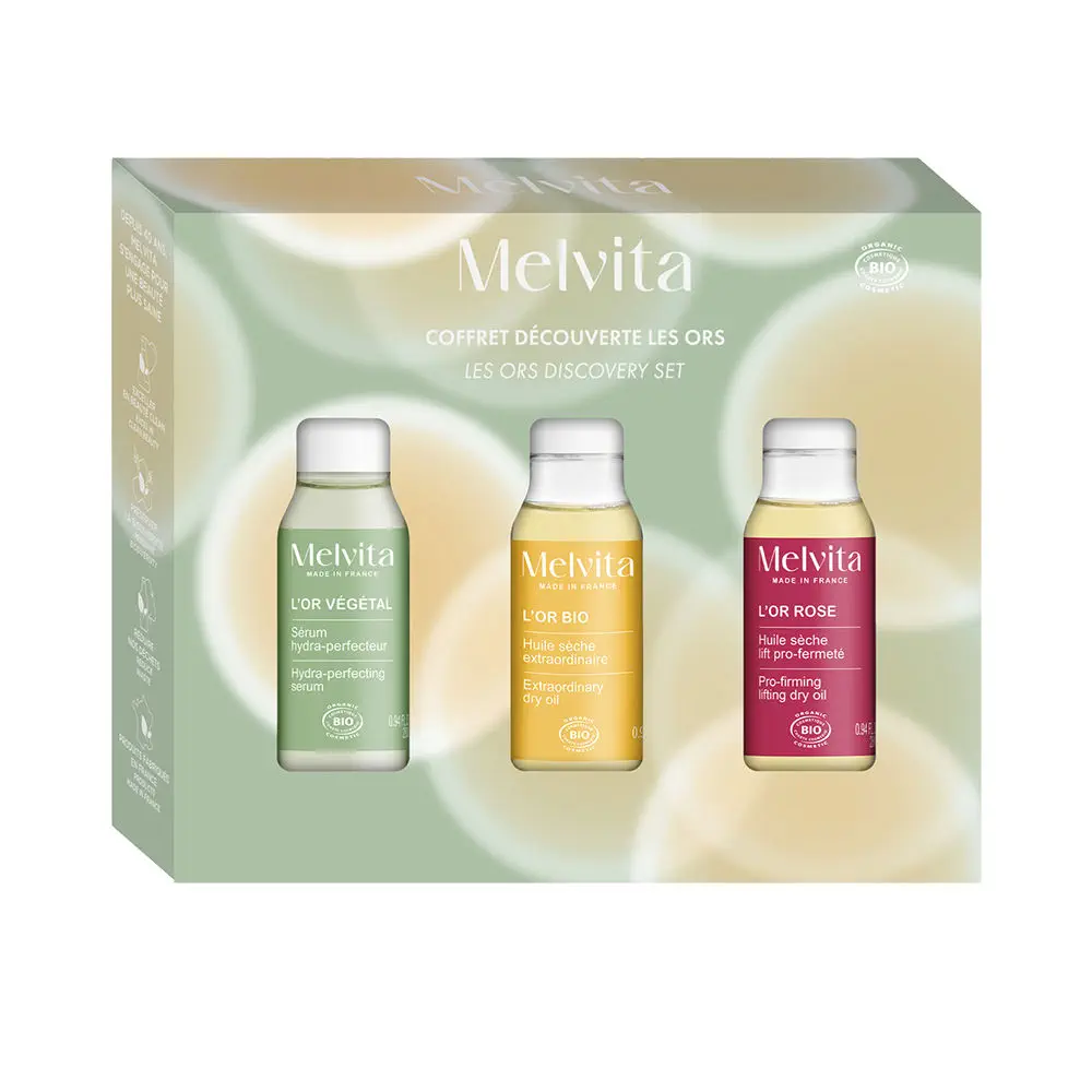Les Ors Case 3 Pcs by Melvita L'Or Bio Melvita - Les Ors Case 3 Pcs by Melvita