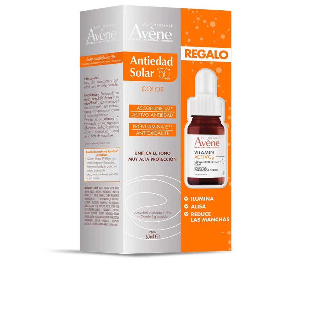Solaire Haute Protection - Anti-Aging Solar With Color Spf50+ Lot 2 Pcs by Avène