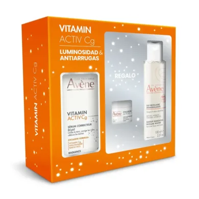 Vitamin Activ Cg - Vitamin Activ Cg Serum + Micellar + Cream Case 3 Pcs by Avène