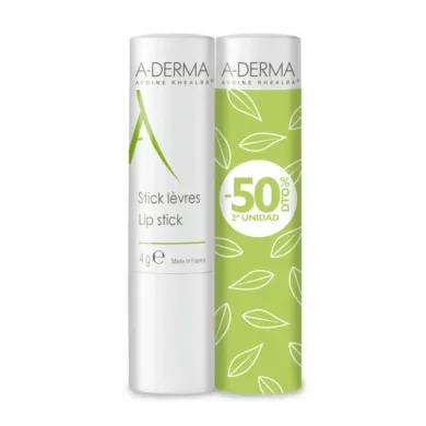 A-Derma Stick - Lip Stick Pack 2 X R by A-Derma