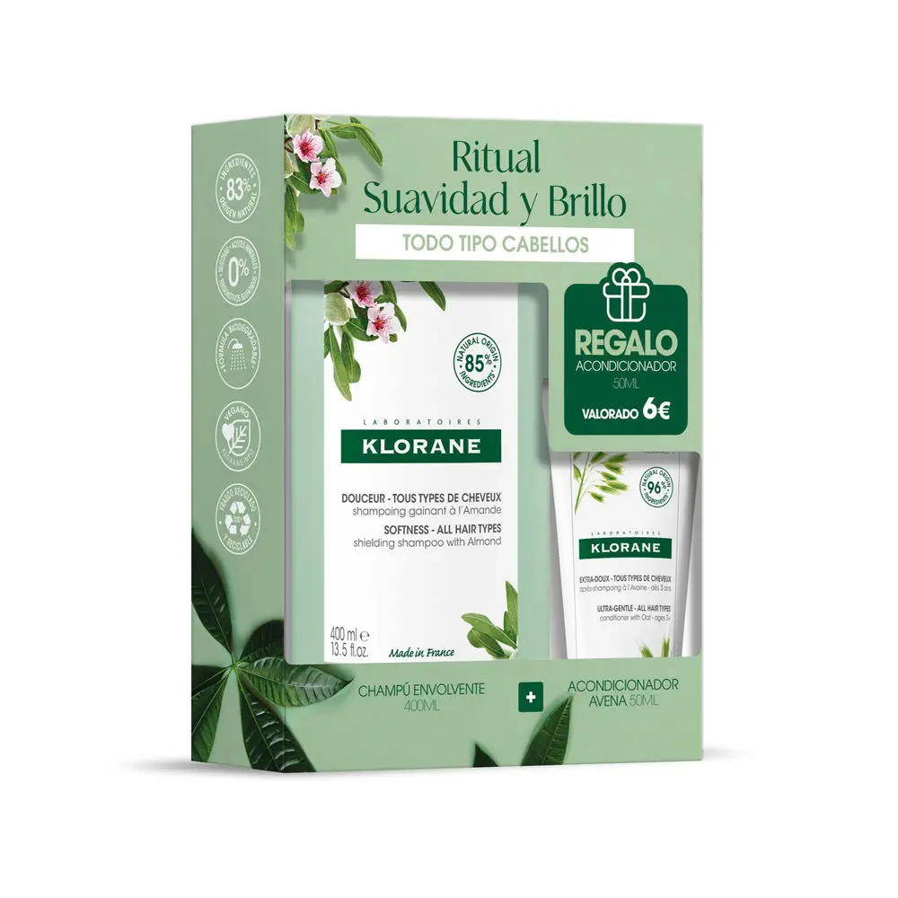 Softness And Tone Shampoo Lot by Klorane A La Almendra - Softness And Tone Shampoo Lot by Klorane