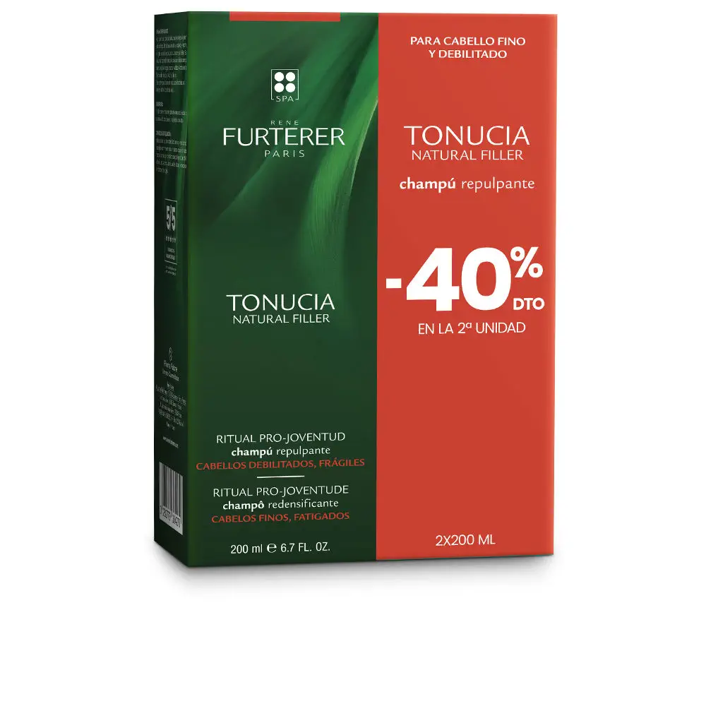 Tonucia - Tonucia Natural Filler Repulping Shampoo Pack 2 X by Rene Furterer