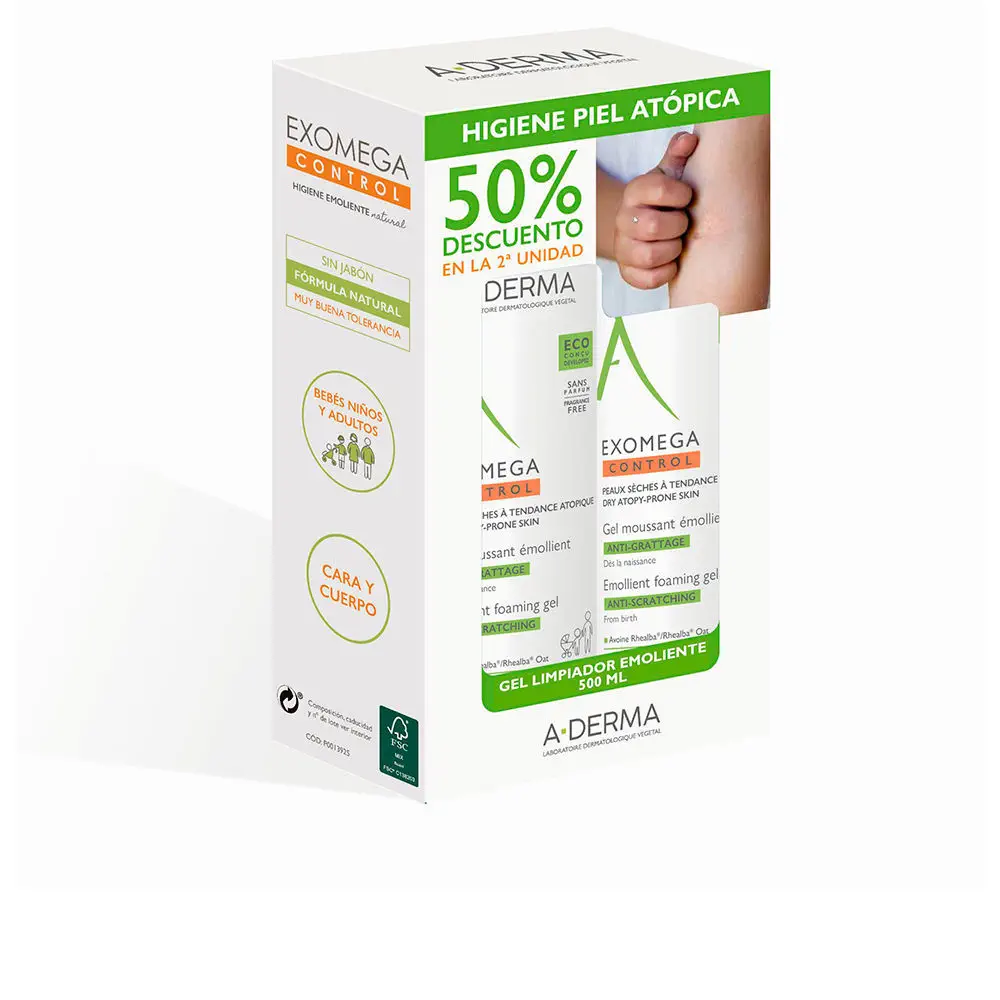 Exomega - Exomega Control Gel Espumoso Emoliente Lote 2 X by A-Derma