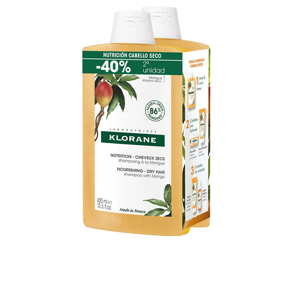 Nutrition - Al Mango Nourishing Shampoo For Dry Hair Duo 2 X by Klorane