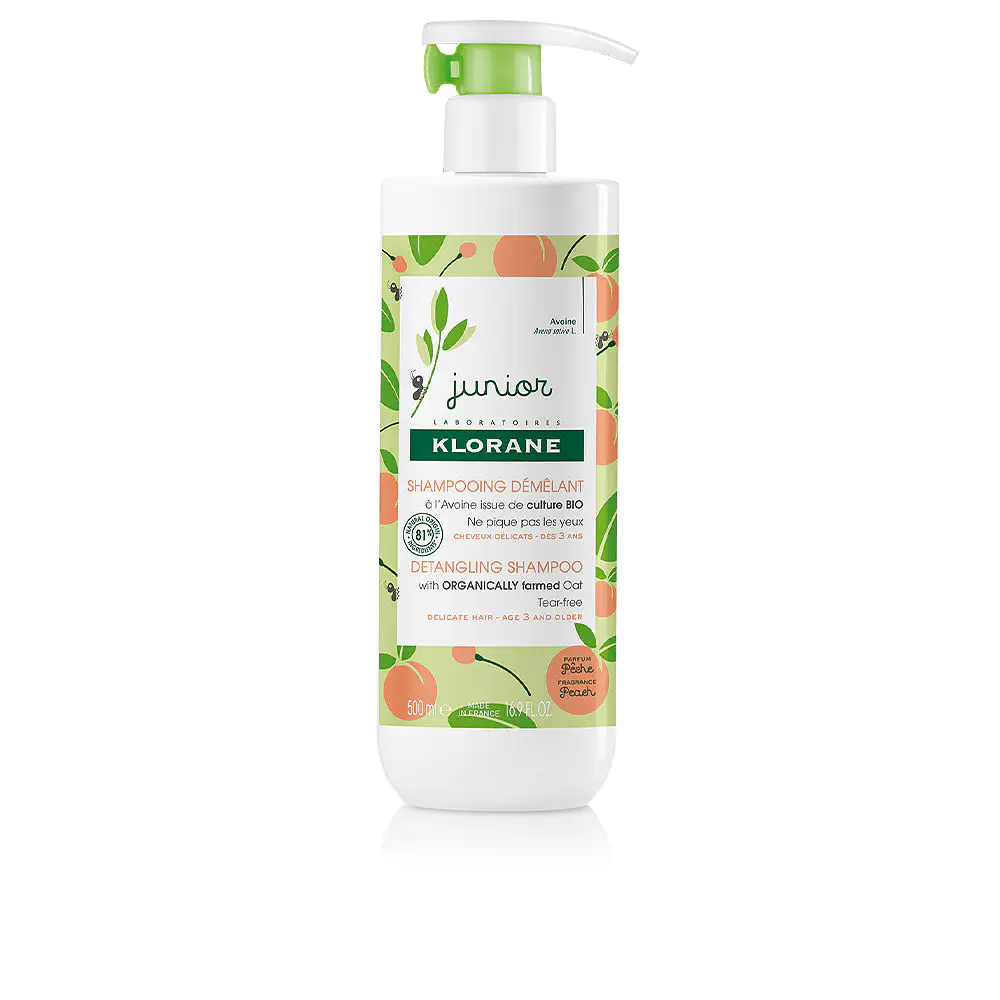 Klorane Junior - Junior Peach Detangling Shampoo by Klorane
