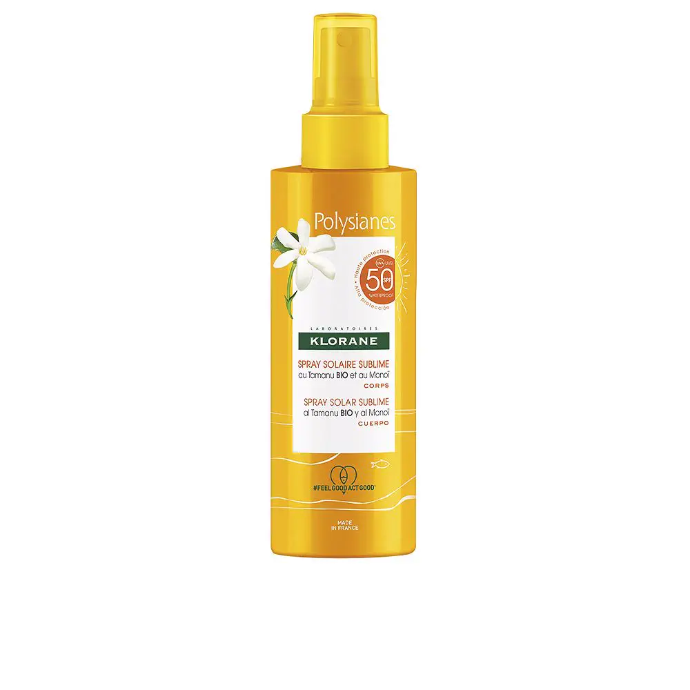 Polysianes Monoï Y Tamanu Bio Body Sun Spray Spf50 by Klorane Monoï Y Tamanu Bio - Polysianes Monoï Y Tamanu Bio Body Sun Spray Spf50 by Klorane