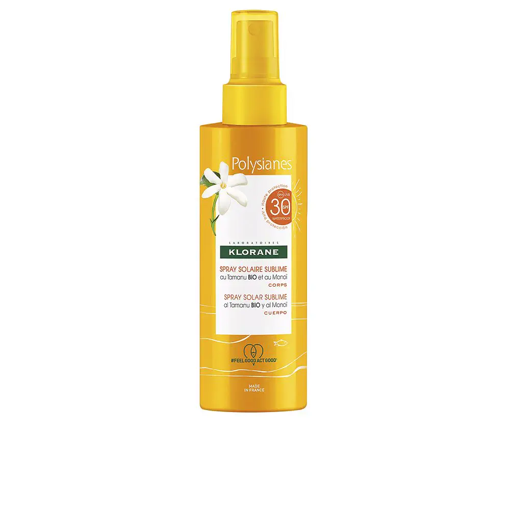 Monoï Y Tamanu Bio - Polysianes Monoï Y Tamanu Bio Body Sun Spray Spf30 by Klorane