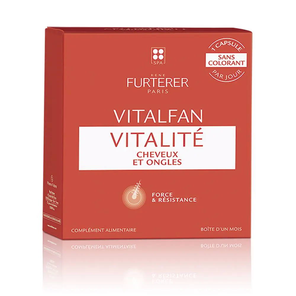 Vitalfan - Vitalfan Vitality Hair And Nails 30 Capsules by Rene Furterer