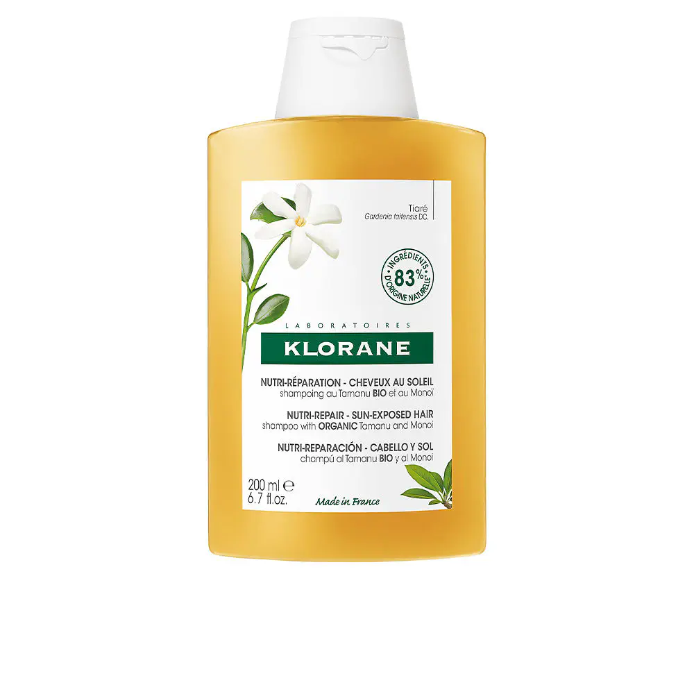 Monoï Y Tamanu Bio - Polysianes Monoï Y Tamanu Bio Nourishing Shampoo by Klorane