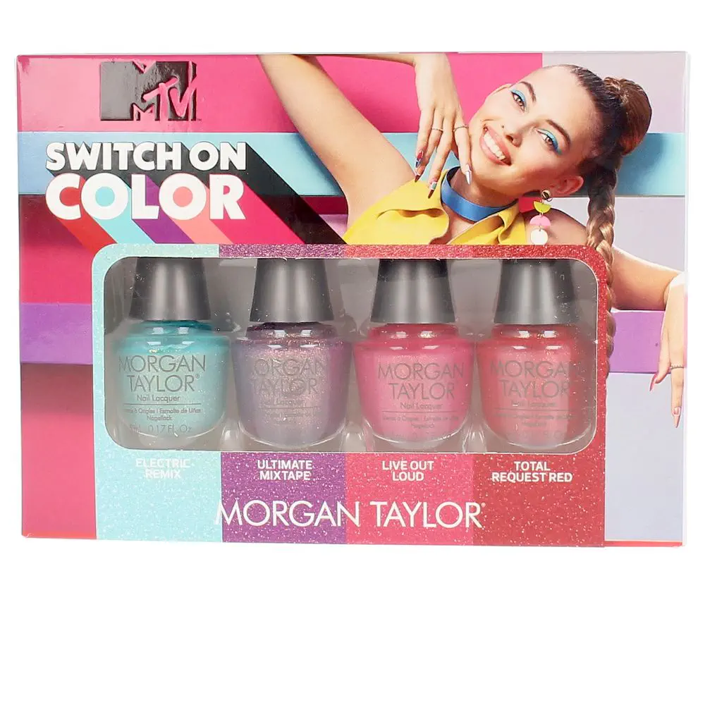 Switch On Color Set by Morgan Taylor Mini Lacas Morgan Taylor - Switch On Color Set by Morgan Taylor