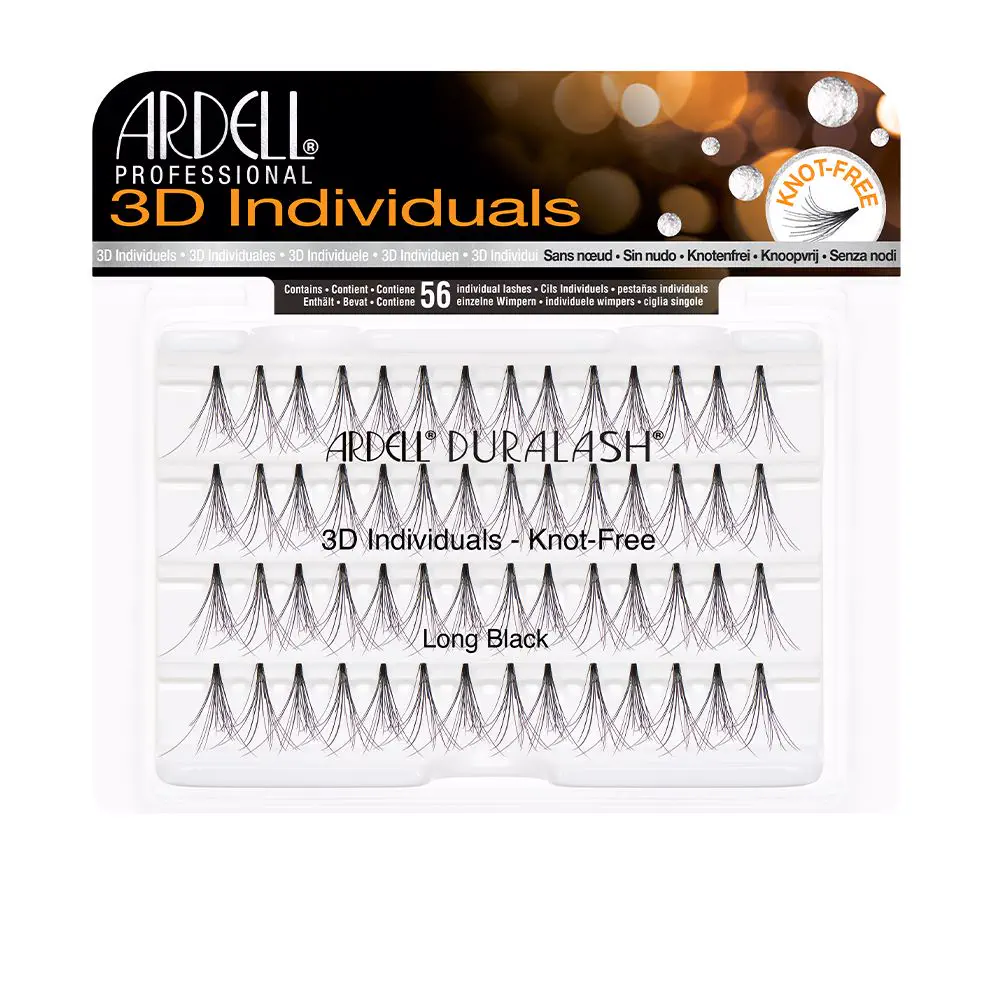 Pestañas Postizas - Pestañas Postizas 3D Individuales #Long Black by Ardell