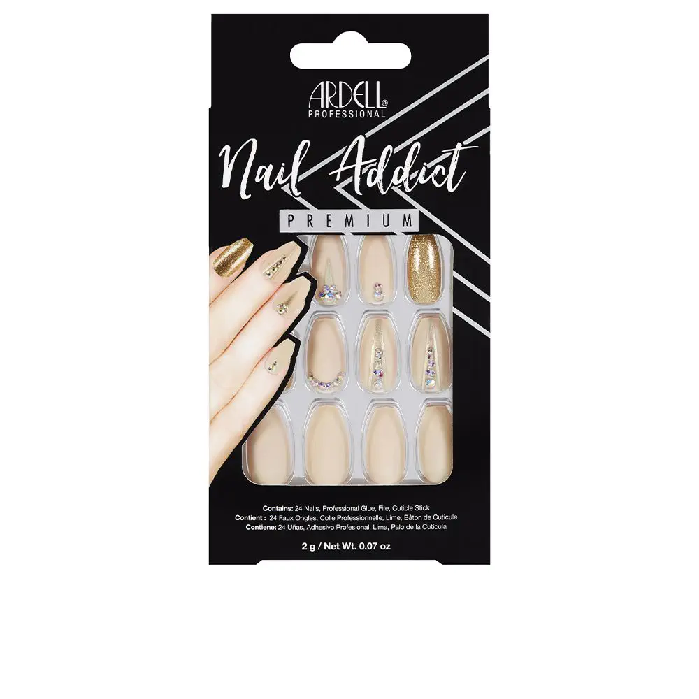 Nail Addict - Nail Addict Nude Jeweled by Ardell