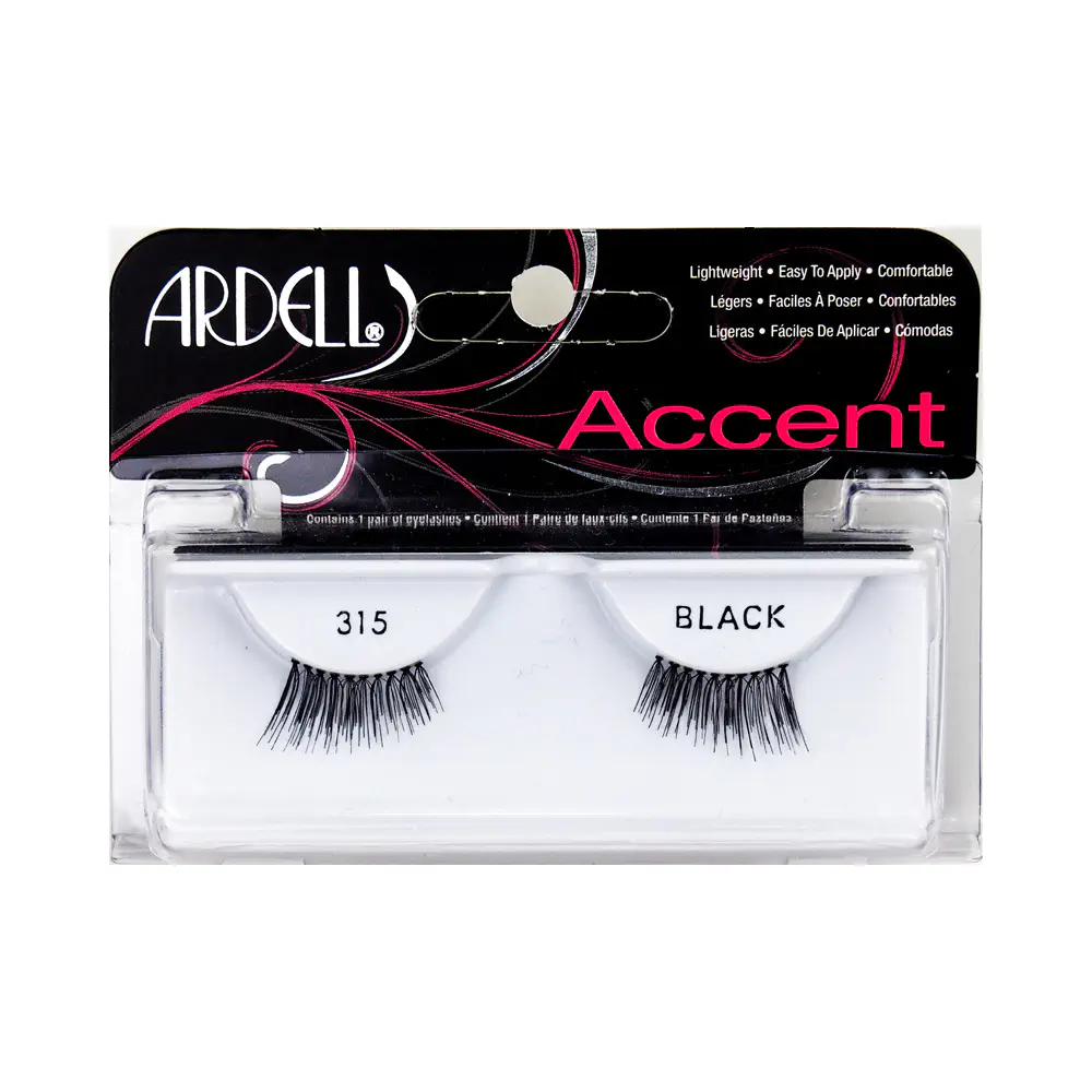 Pestañas Postizas - Accent Eyelashes #315-Black by Ardell