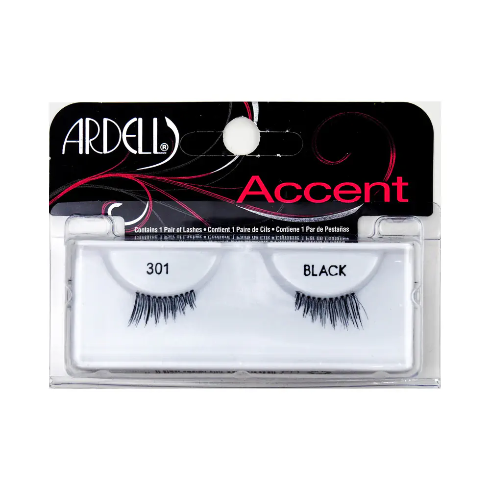 Pestañas Postizas - Accent Eyelashes #301-Black by Ardell