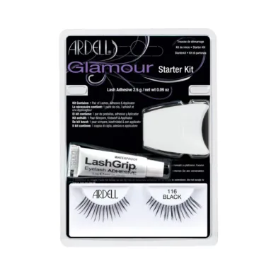 Pestañas Postizas - Kit Iniciacion Glamour Set #101 Demi Black by Ardell