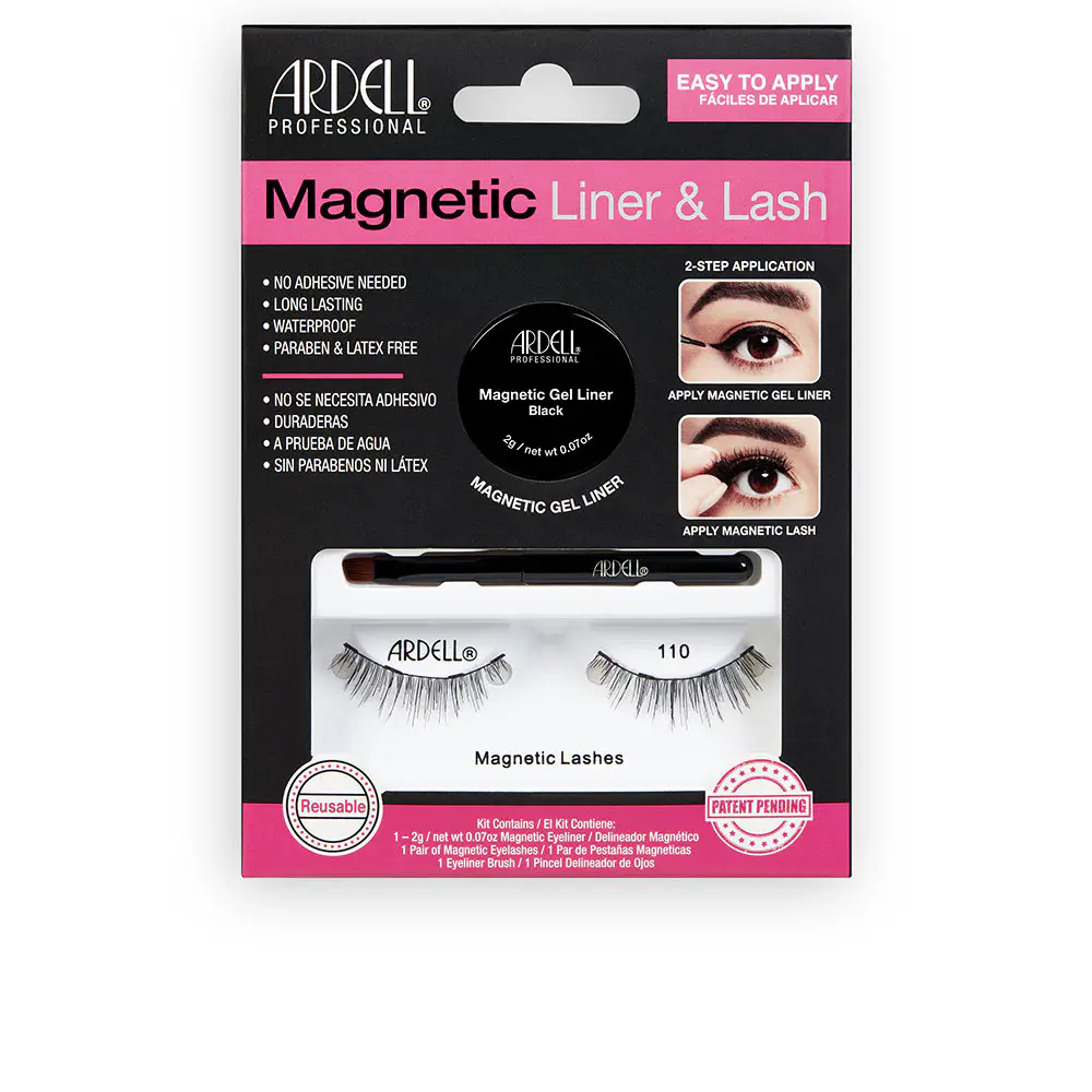 Magnetic Liner & Lash - Magnetic Liner &Amp; Lash Eyelashes #110 + Gel Liner by Ardell