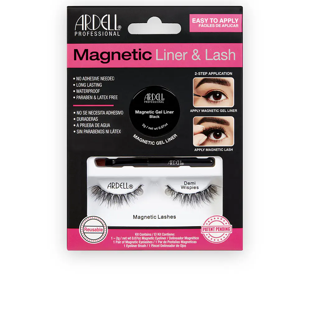 Magnetic Liner & Lash - Magnetic Liner & Lash Demi Wispies Pestañas + Gel Liner by Ardell