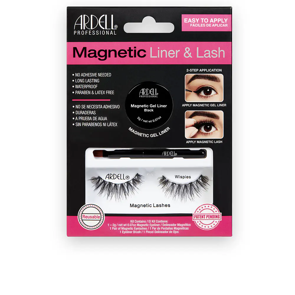 Magnetic Liner & Lash - Magnetic Liner &Amp; Lash Wispies Eyelashes + Gel Liner Nits by Ardell