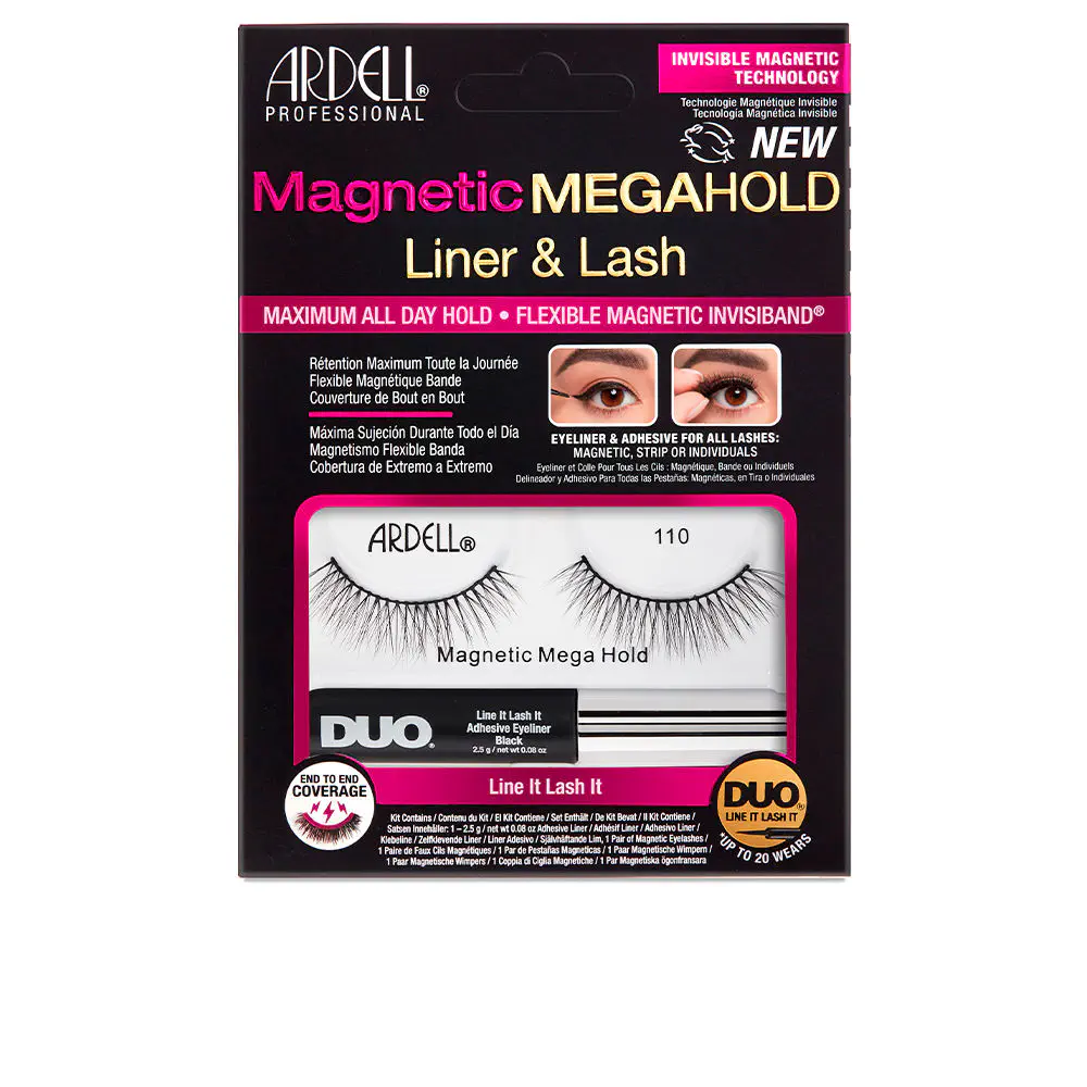 Magnetic Liner & Lash - Magnetic Megahold Liner & Lash Pestañas #110 by Ardell