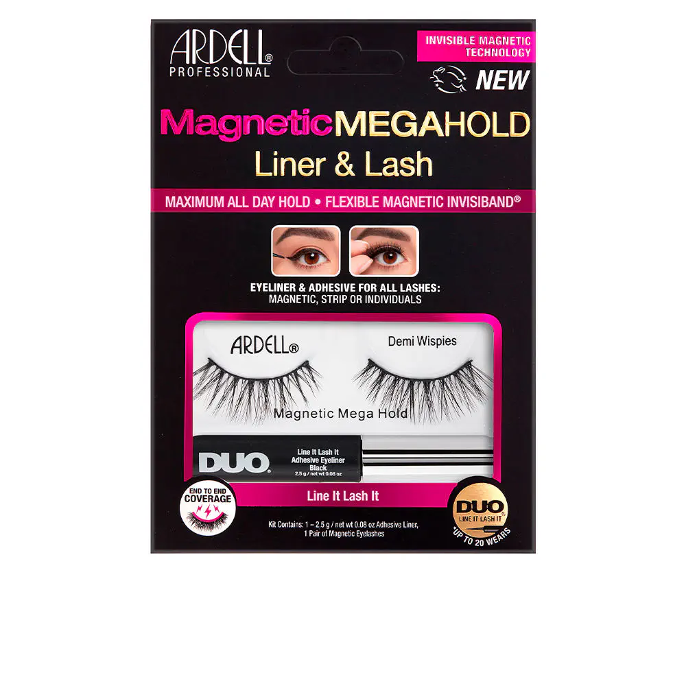 Magnetic Liner & Lash - Magnetic Megahold Demi Wispies Liner & Lash Pestañas by Ardell