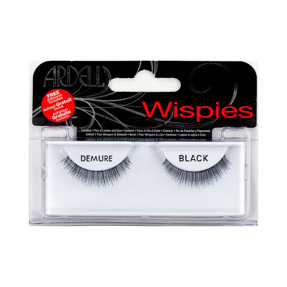 Pestañas Postizas - Wispies Eyelashes Demure #Black by Ardell