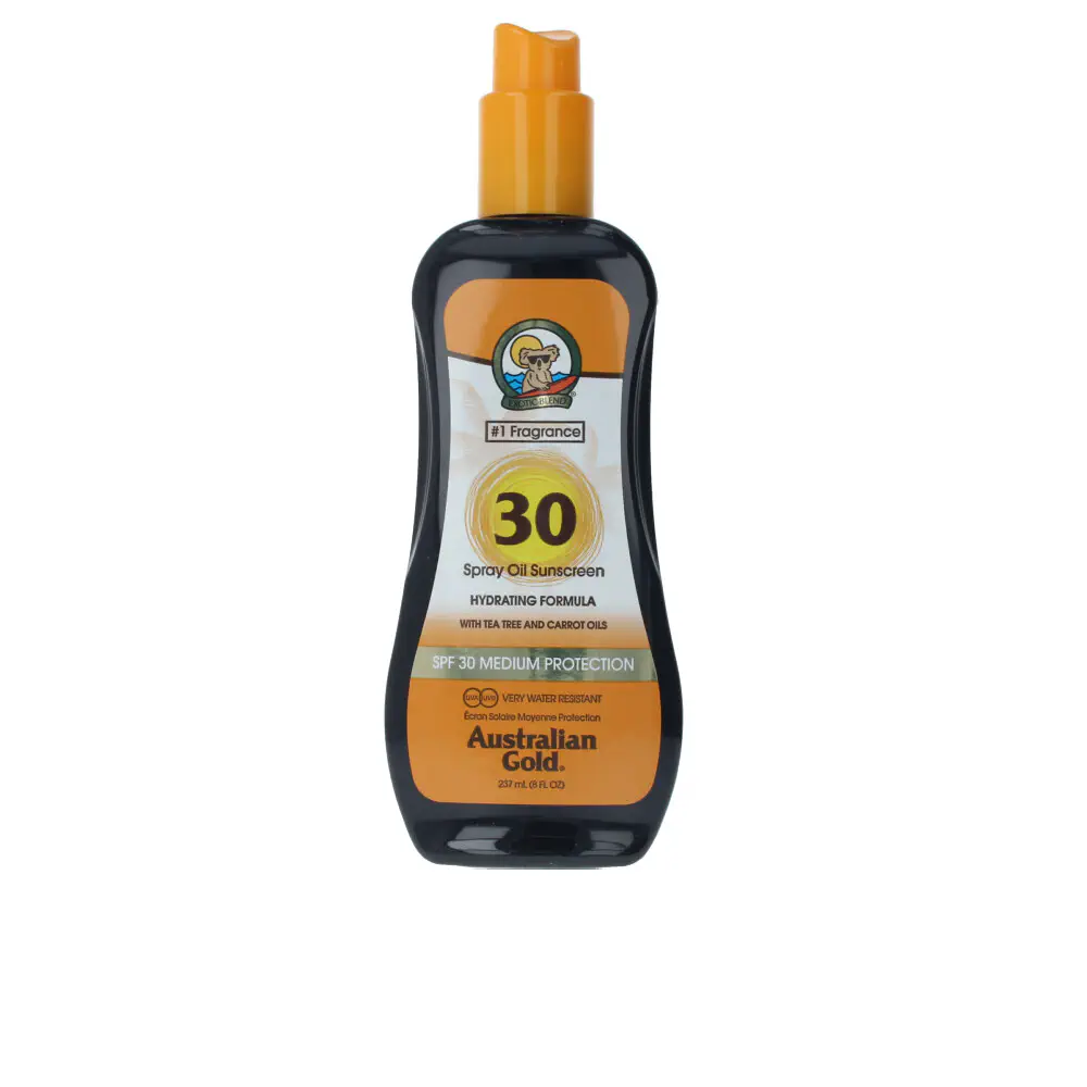 Sunscreen - Sunscreen Spf30 Spray Oil Hydrating With Carrot by Australian Gold