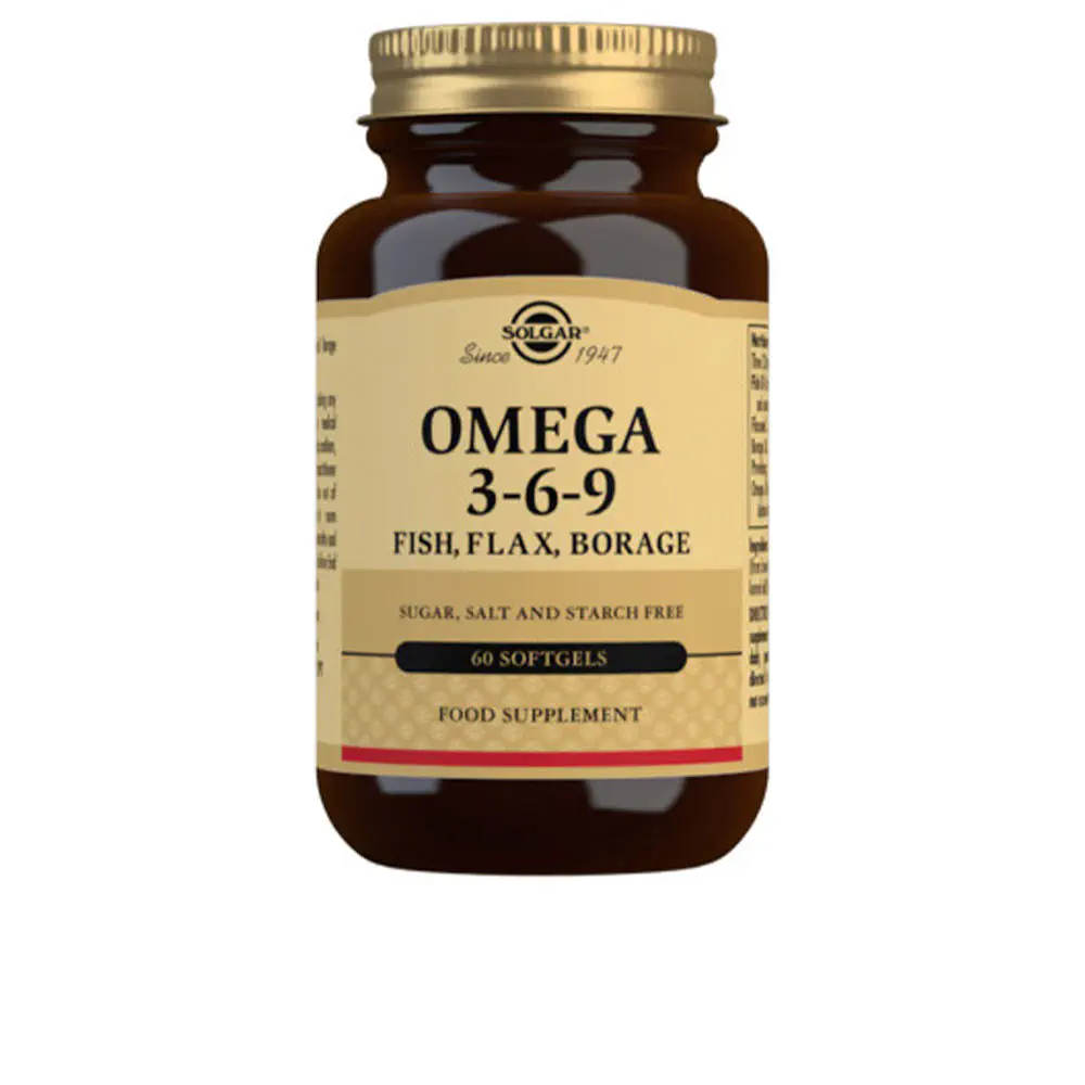 Omega 3-6-9 60 Caps by Solgar Cardiovascular Solgar - Omega 3-6-9 60 Caps by Solgar