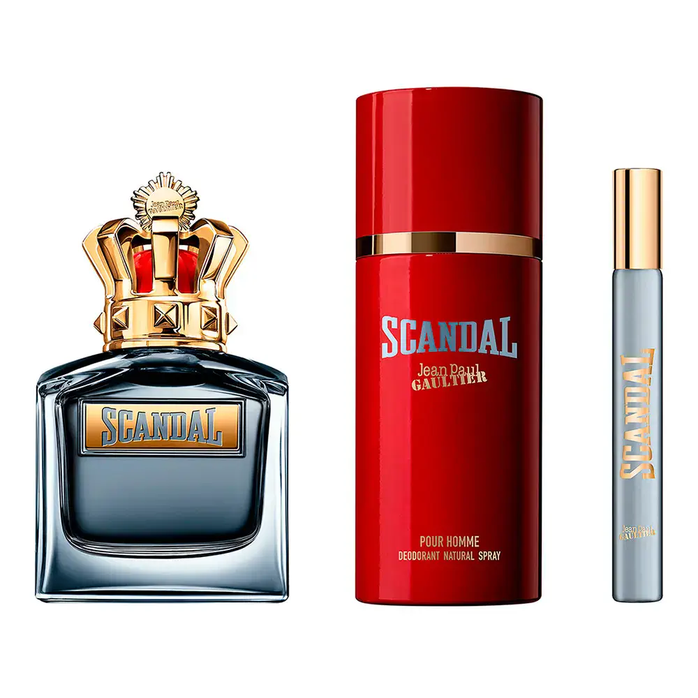 Scandal Pour Homme Case 3 Pcs by Jean Paul Gaultier Scandal Pour Homme - Scandal Pour Homme Case 3 Pcs by Jean Paul Gaultier