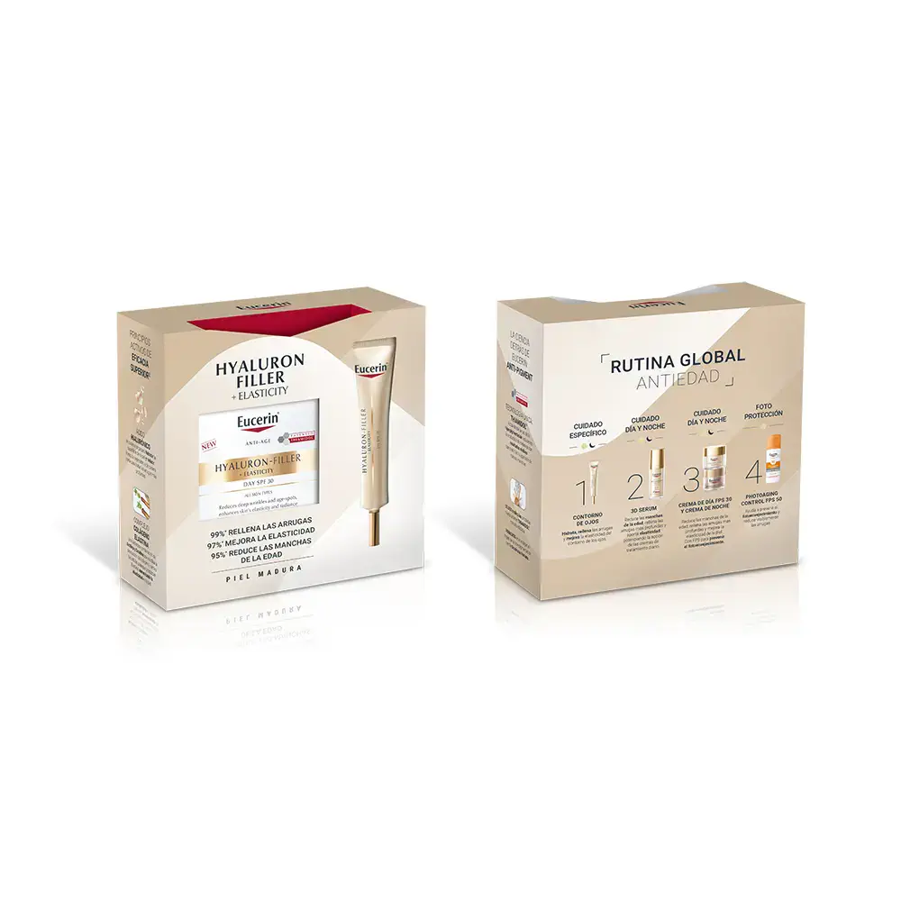Hyaluron Filler - Hyaluron Filler + Elasticity Day Spf30 Case 2 Pcs by Eucerin
