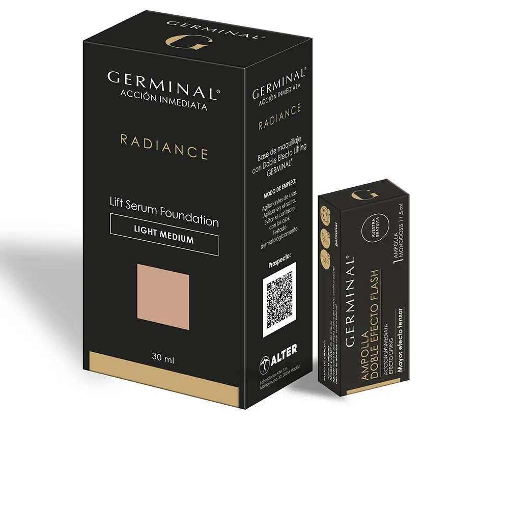 Acción Inmediata Radiance - Immediate Action Radiance Foundation Case 2 Pcs by Germinal