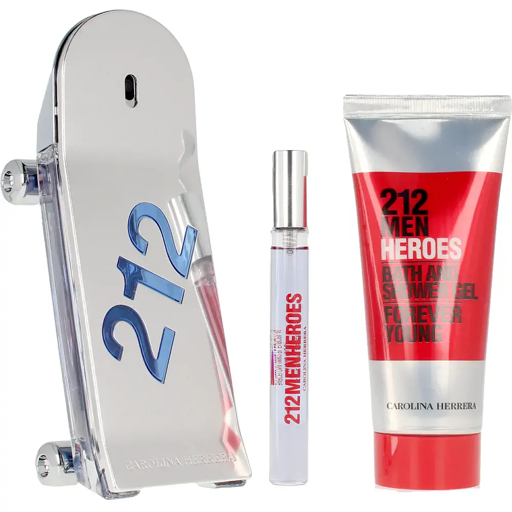 212 Men Heroes Lot by Carolina Herrera 212 Nyc Men - 212 Men Heroes Lot by Carolina Herrera
