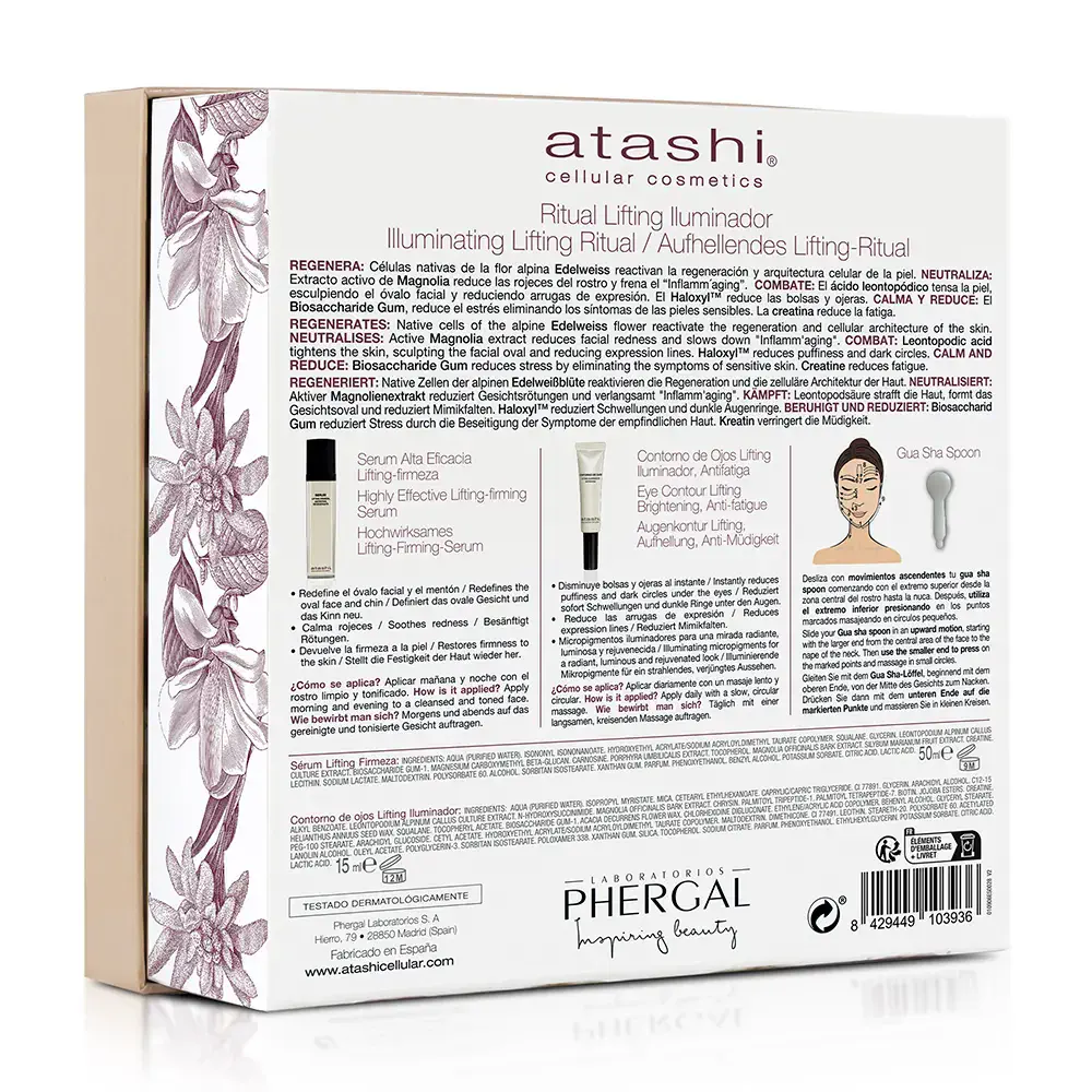 Firmeza Y Luminosidad - Firmness And Brightness Serum Lot 3 Pcs by Atashi