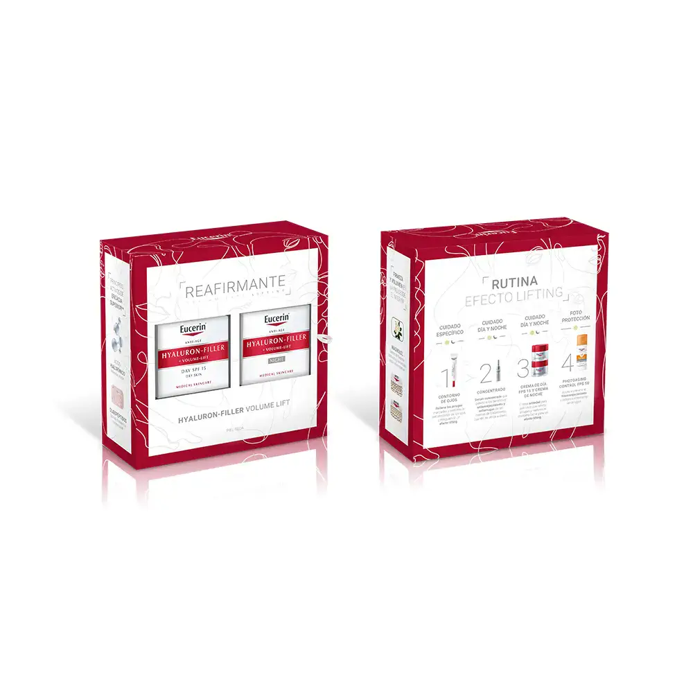 Hyaluron Filler Volume Lift Day And Night Dry Skin Case 2 Pcs by Eucerin Hyaluron Filler - Hyaluron Filler Volume Lift Day And Night Dry Skin Case 2 Pcs by Eucerin